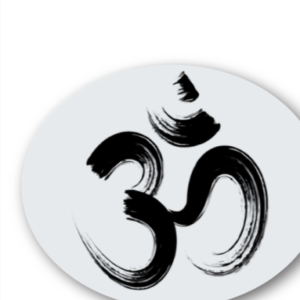 OM Circle Mouse Pad – Spiritual Desk Accessory with Sacred Hindu Symbol
